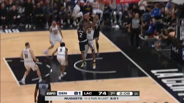 2023.1.14NBA录像高清回放 掘金vs快船 免费更新