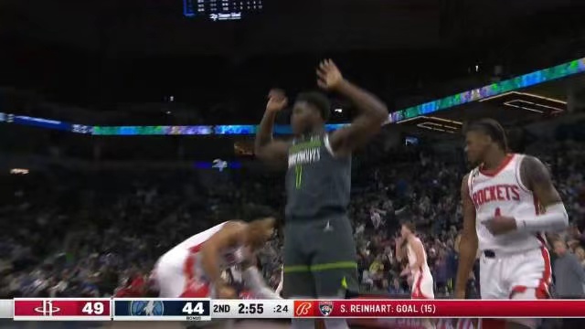 2023.1.22NBA录像高清回放 火箭vs森林狼 免费更新
