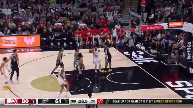 2023.3.20NBA录像回放 老鹰vs马刺 免费更新