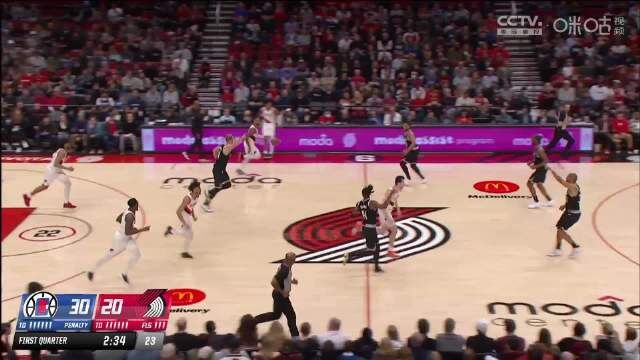 2023.3.20NBA录像回放 快船vs开拓者 免费更新