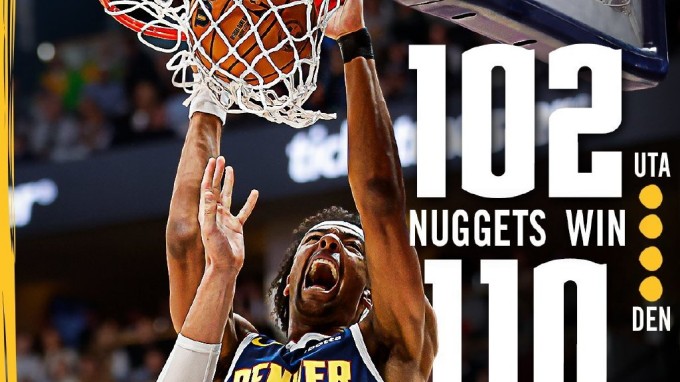 2023.10.31NBA录像高清回放 爵士vs掘金 免费更新